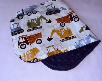 Minky Burp Cloth -Construction