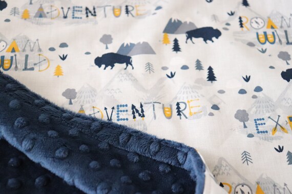 etsy minky baby blankets