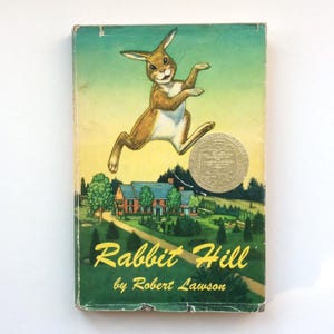 Newbery Award Winning Rabbit Hill by Robert Lawson, 1960