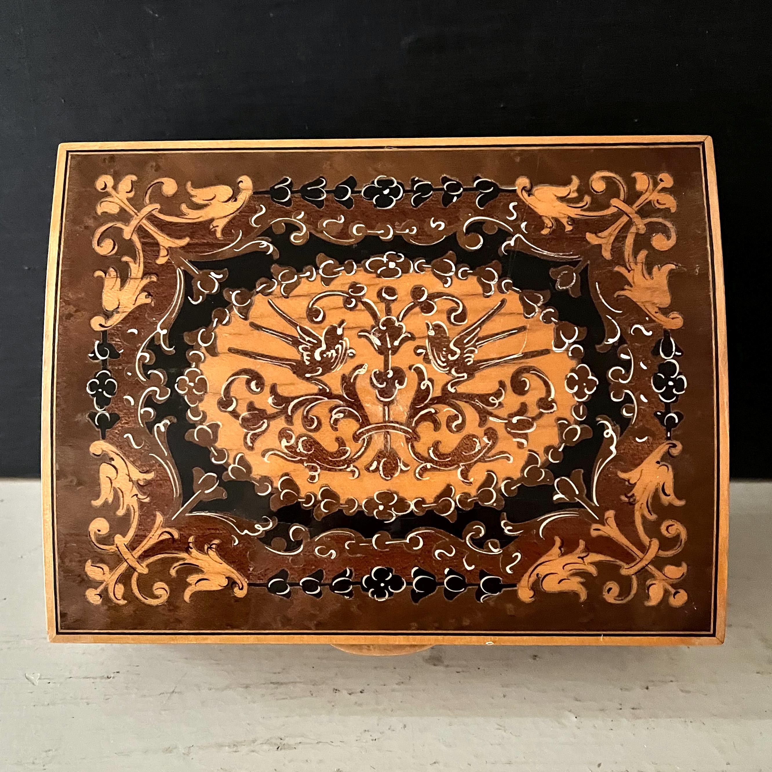 INLAID WOOD WORKS　MADE IN ITALY　木製 Wood Inlay Italy - Etsy