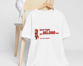 Camiseta Dragón del Chakra Raíz / Ángel de la Tierra Perteneces Aquí / Camiseta Diarios de Animales de la Isla Chakra