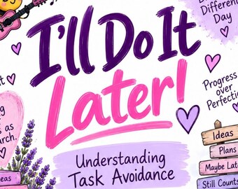 I Said I’d Do it Eventually Task Avoidance.