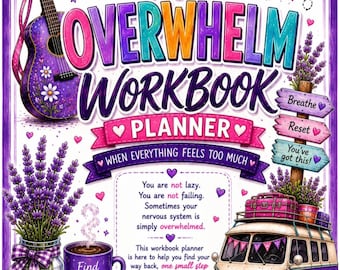Overwhelm workbook Planner