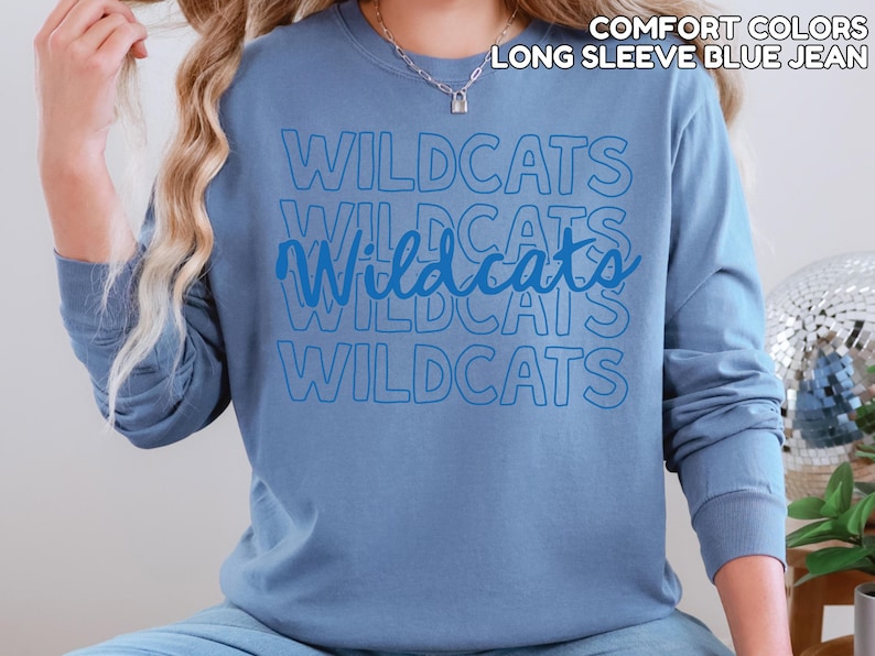 Comfort Colors Custom School Mascot Shirt School Spirit TShirt Team Mascot Shirt Team Mom Gift for Teacher Back To School Team Spirit Tee image 19