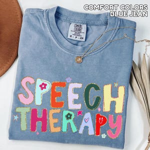 Comfort Colors Speech Language Pathologist Shirt Group SLP Shirt Group Speech Therapy Shirt SLP Gift for SLP Therapist TShirt