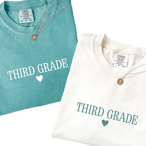 Comfort Colors Third Grade Teacher Dream Team Shirts 3rd Grade Group Teacher TShirt Back to School Matching 3rd grade First Day of School