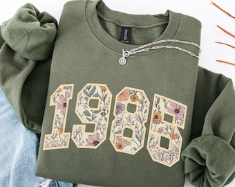 Moletom de aniversário de 40 anos 1985 Moletom de aniversário de 40 anos Presentes para mulheres Moletom de aniversário de 1985 Moletom de aniversário de feliz aniversário Moletom de aniversário de 40 anos