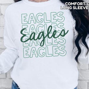 Comfort Colors Custom School Mascot Shirt School Spirit TShirt Team Mascot Shirt Team Mom Gift for Teacher Back To School Team Spirit Tee image 4