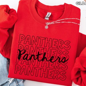 Comfort Colors Custom School Mascot Shirt School Spirit TShirt Team Mascot Shirt Team Mom Gift for Teacher Back To School Team Spirit Tee image 18