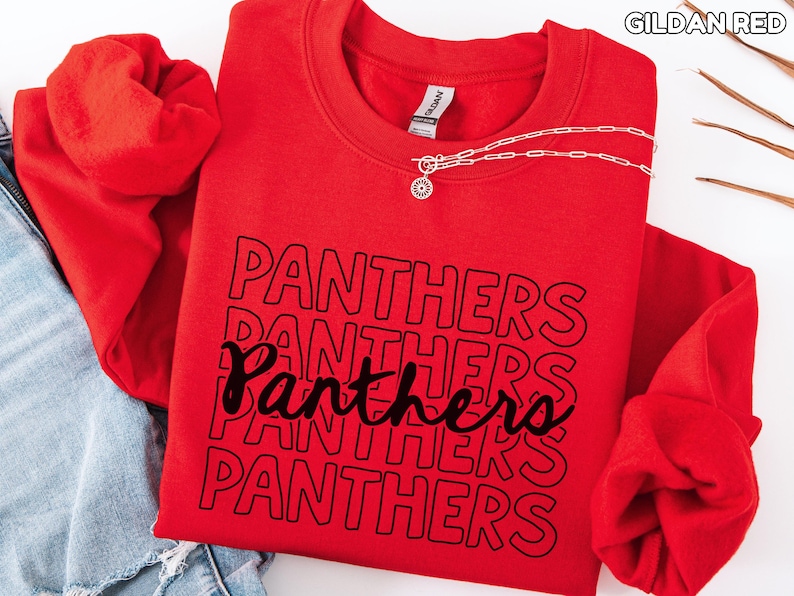 Comfort Colors Custom School Mascot Shirt School Spirit TShirt Team Mascot Shirt Team Mom Gift for Teacher Back To School Team Spirit Tee image 18