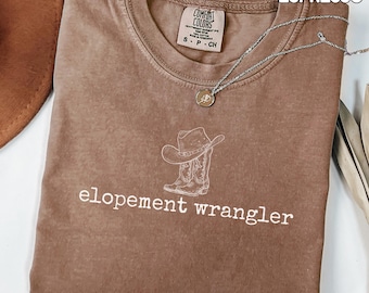Comfort Colors Elopement Wrangler ABA Shirts Western BCBA Shirts Special Education Teacher SPED TShirt rbt Shirts Gift for Autism Mom Tee