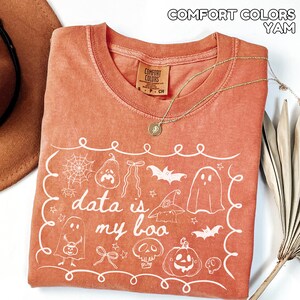 Funny Halloween BCBA Shirt Data RBT Shirt Autism Awareness Group Shirt ABA Comfort Colors Behavior Analyst Doodle TShirt Behavior Squad Gift