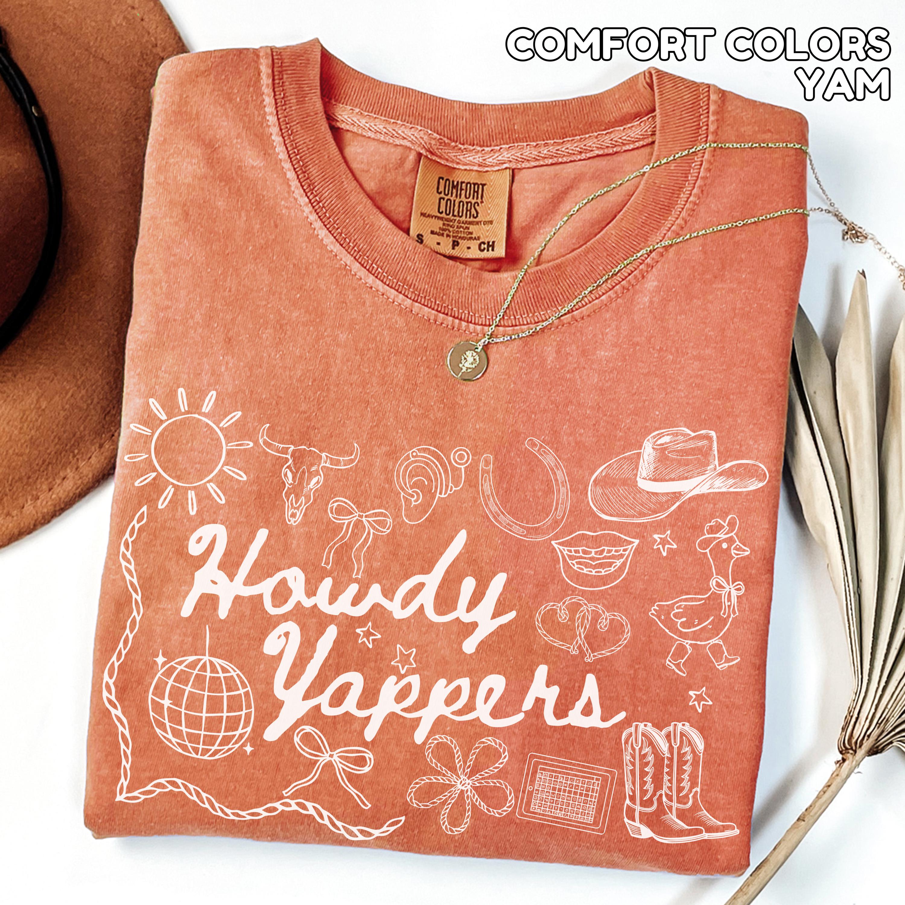 Speech Therapy Shirt Professional Yapper Shirt Future SLP Shirt Gift for Speech Teacher SLP Gift Comfort Colors Howdy Speech Therapist Shirt