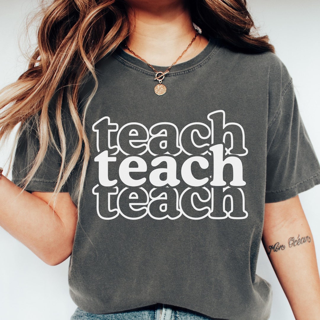 We Are Hungry For Learning Teacher Shirt - Oversized Back To School T-Shirt For Women