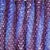 Ner Mitzvah, 11" Handcrafted Braided Havdalah Candle - Blue And White - 2 Pack