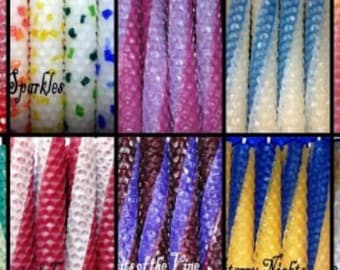YOUR Color Choice - 8" PAIR TWIST - Shabbat/Sabbath/Tapers