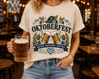 Oktoberfest Shirt, Vintage German Beer Festival Comfort Colors Tee