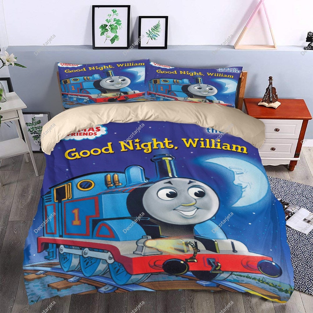 Thomas the Train Bedding Set Thomas the Train Quilt Blanket Etsy