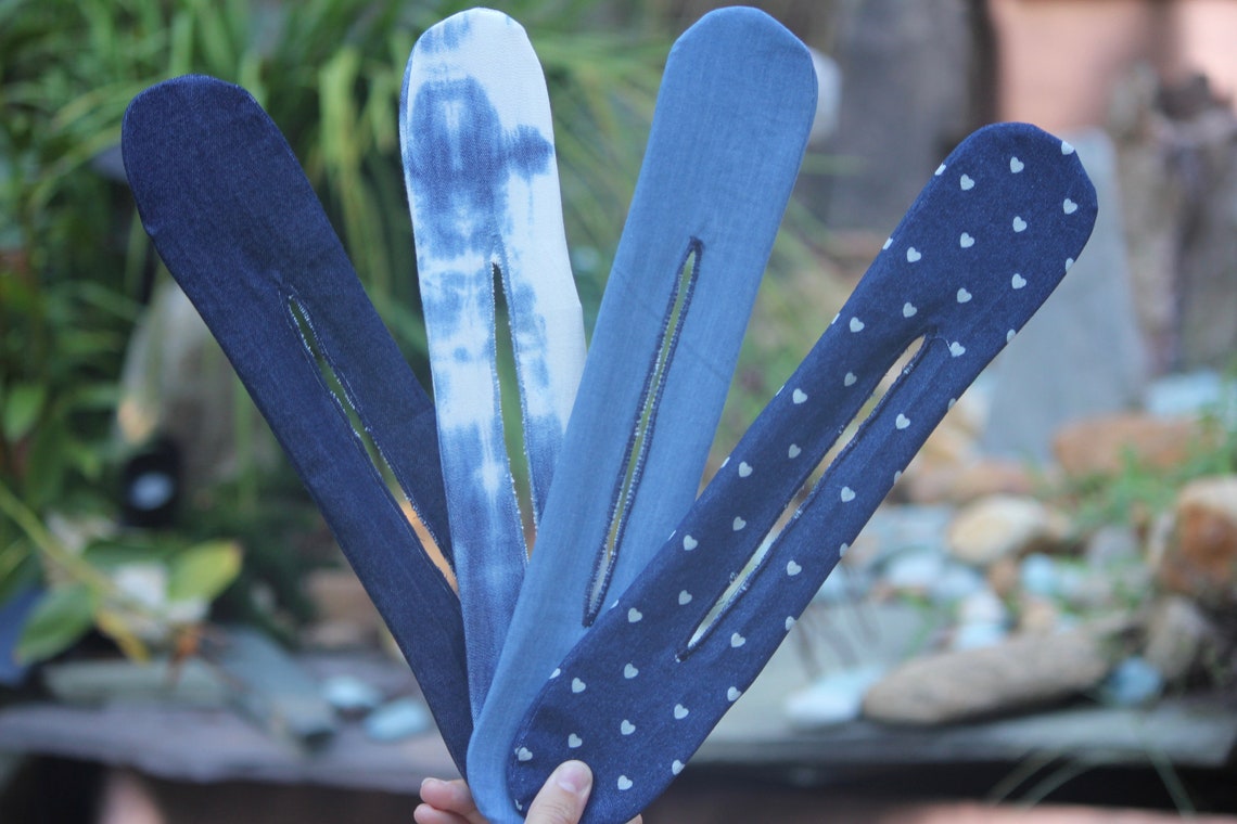 Easy Hair Bun Maker for Girls & Heatless Curling Tool Denim Etsy