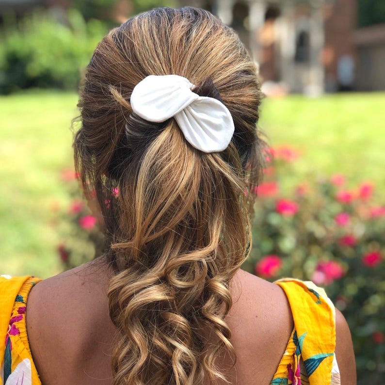 Handmade Hair Bun Maker, Heatless Curls, hair accesory, Polkadot Curlinator image 8
