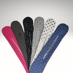 Handmade Hair Bun Maker, Heatless Curls, hair accesory, Polkadot Curlinator image 1