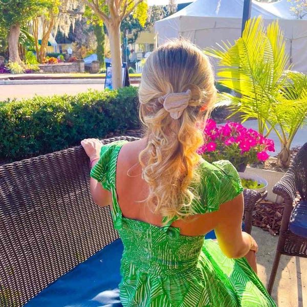 Herramienta para hacer moños recogidos, moño hábil, rizos sin calor, mariposas, perros, moño de ballet, accesorio para rizar, moño fácil, accesorio para el cabello