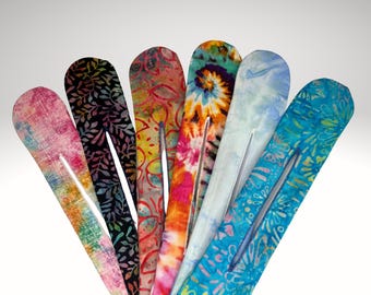 Haarknoten-Maker, Heatless-Locken, Tie Dye, Batik