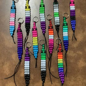 Pride Worm Keychains