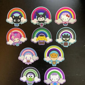 Pegatinas Kawaii del Orgullo
