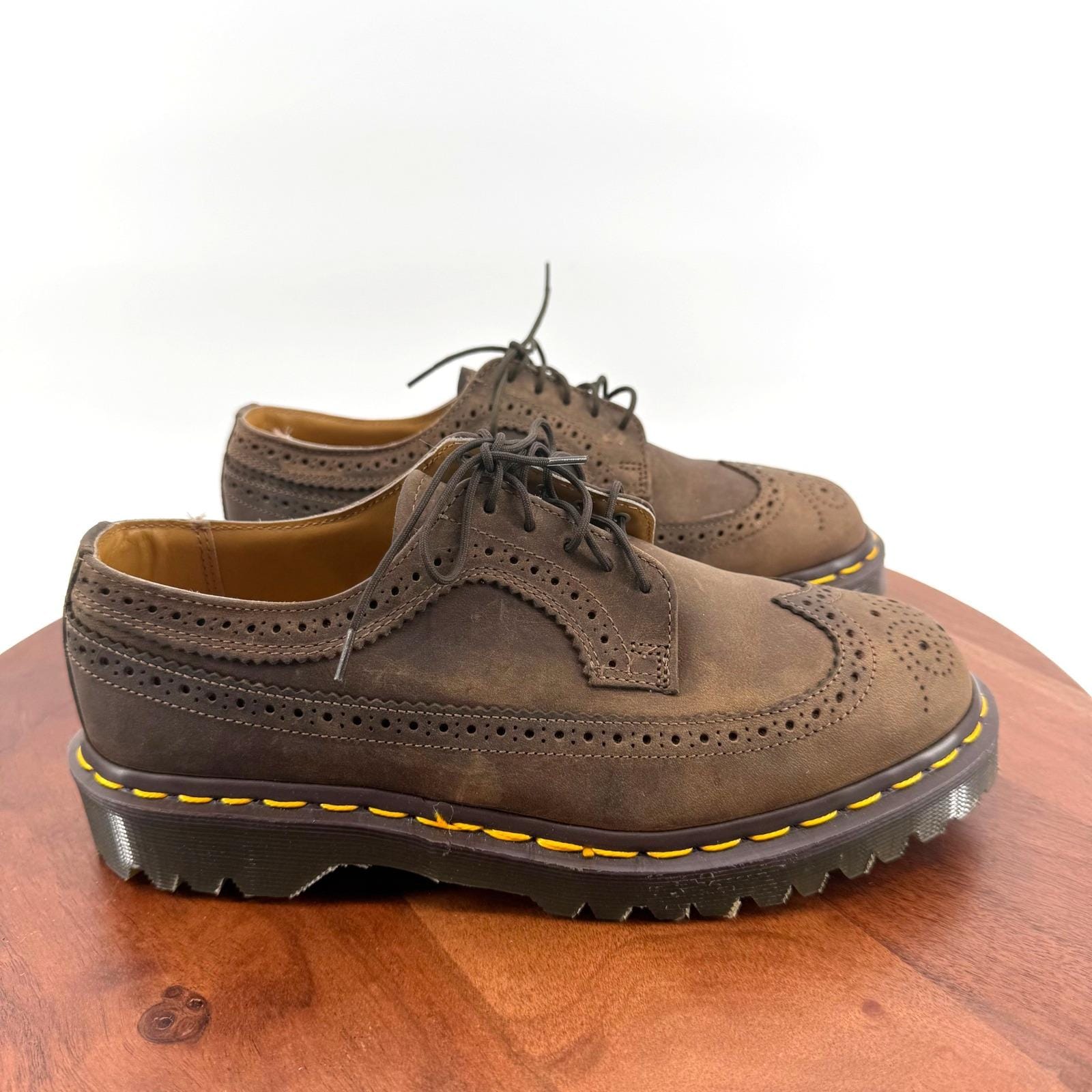 Dr Martens 3989 Vintage Made in England Brogue Shoes - Etsy Norway