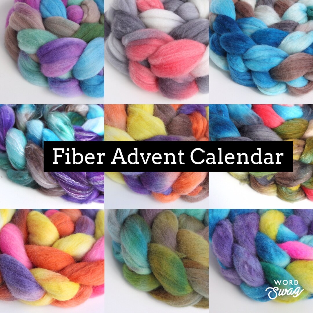 Fiber Advent Calendar 25 Days of Fiber Etsy Canada