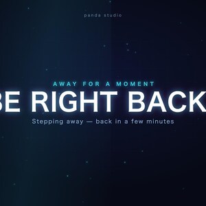 Animated Stream Overlay Pack Neon | Starting Soon BRB Ending Screens + Reactive Like Meter | OBS Streamlabs Twitch VTuber 画像 4