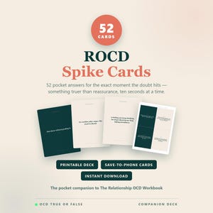 ROCD Spike Cards | Relationship OCD Coping Deck (Digital Download)