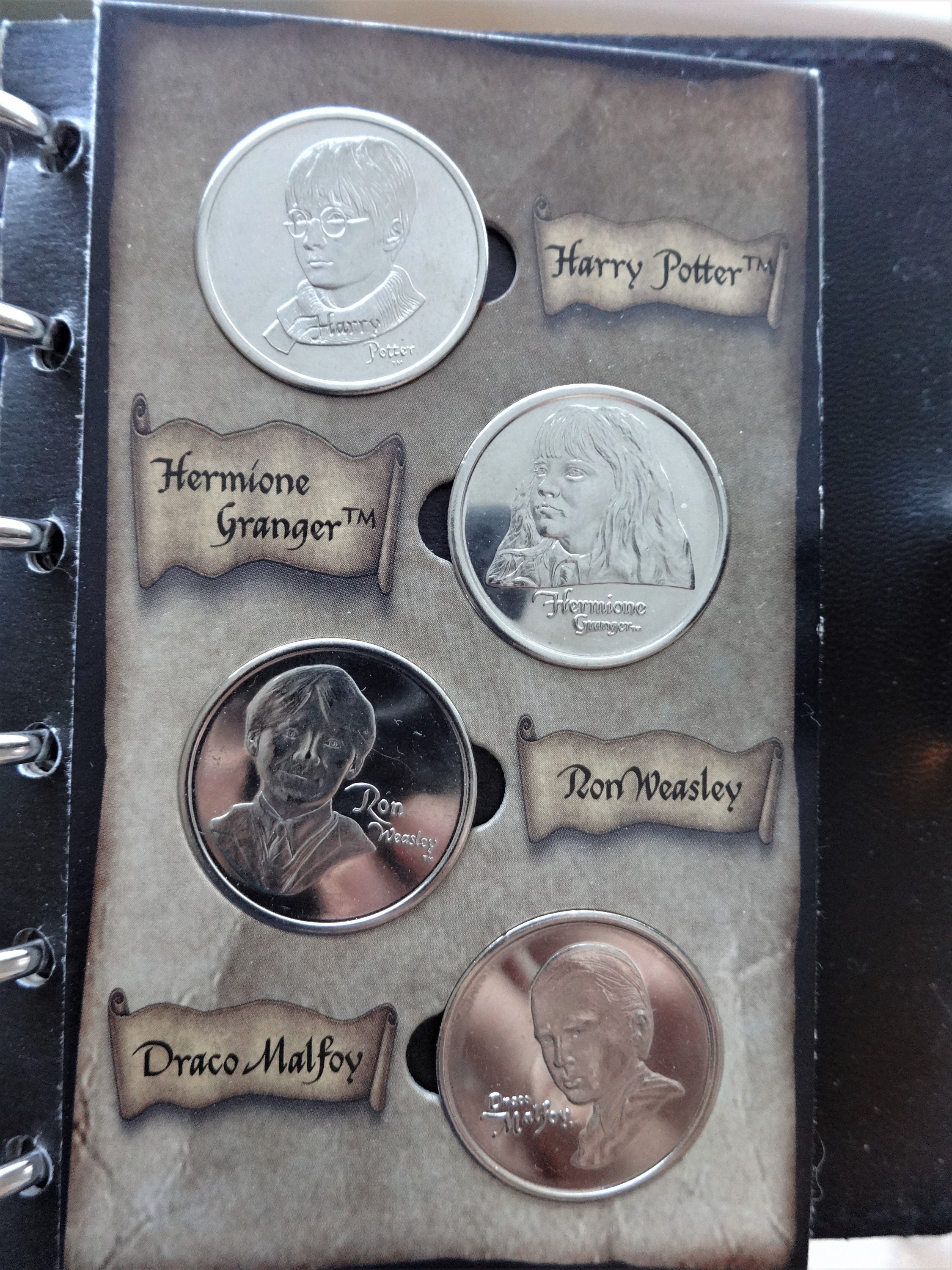 HARRY POTTER COINS From 2001 from Asda Etsy