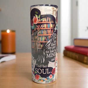 Into the Library 20oz Bookish Bookshelf Tumbler