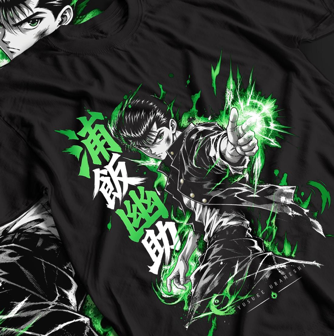 カードダスその他 Yu Yu Hakusho anime tee Yu Yu Hakusho Shirt - Etsy