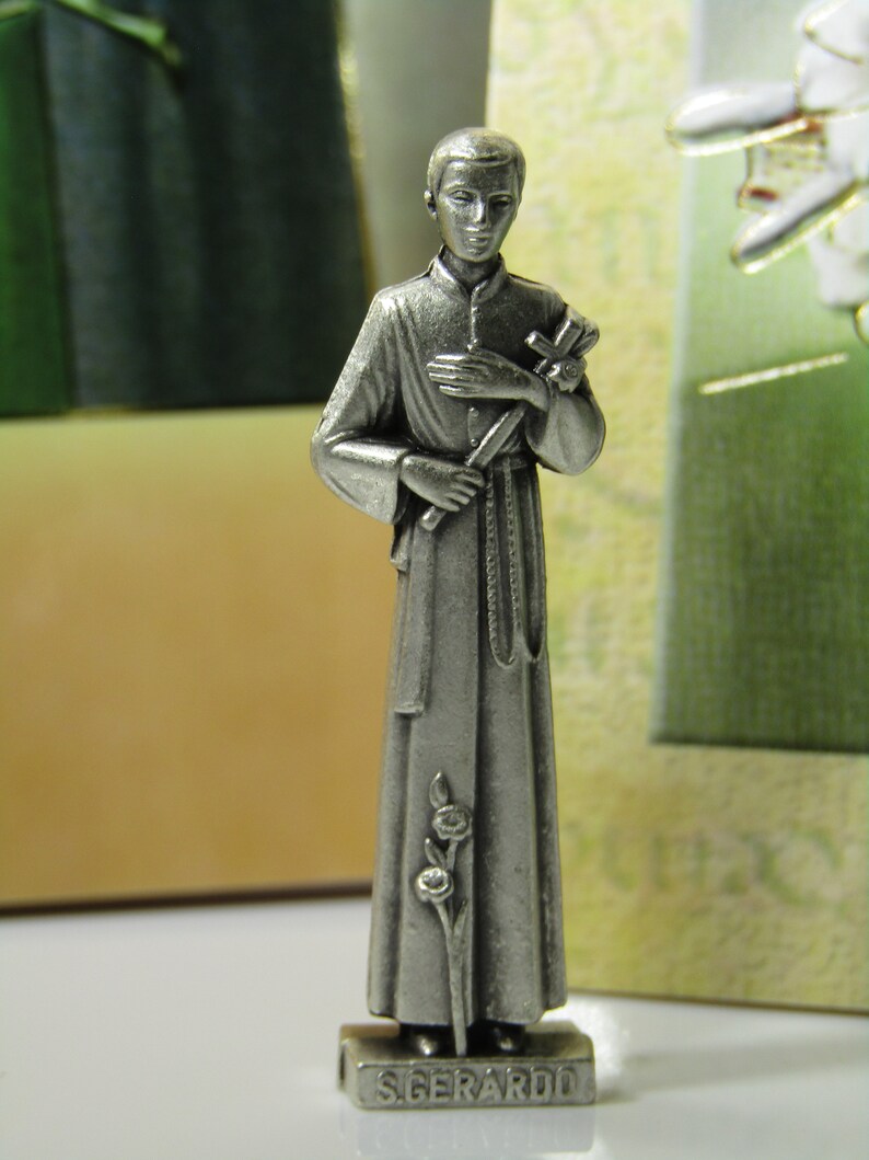 Saint Gerard Majella Gift Setst.gerard Majella Novenast. Etsy