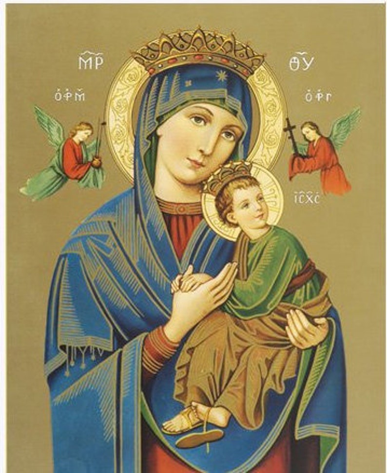 Our Lady of Perpetual Help 8 X 10 Art Print image 0