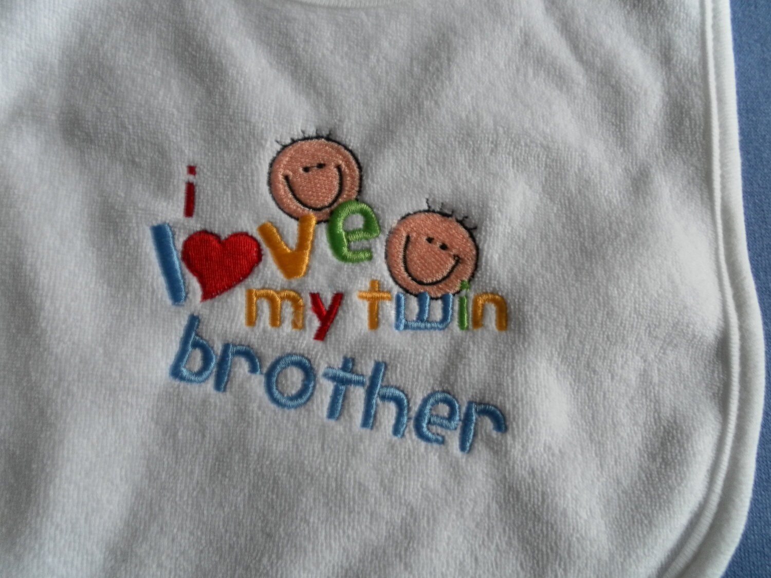 Twins Bib Set for Boy Twins Twin Boys Twin Babies Twin Etsy
