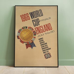 1966 fifa world cup - Etsy 日本