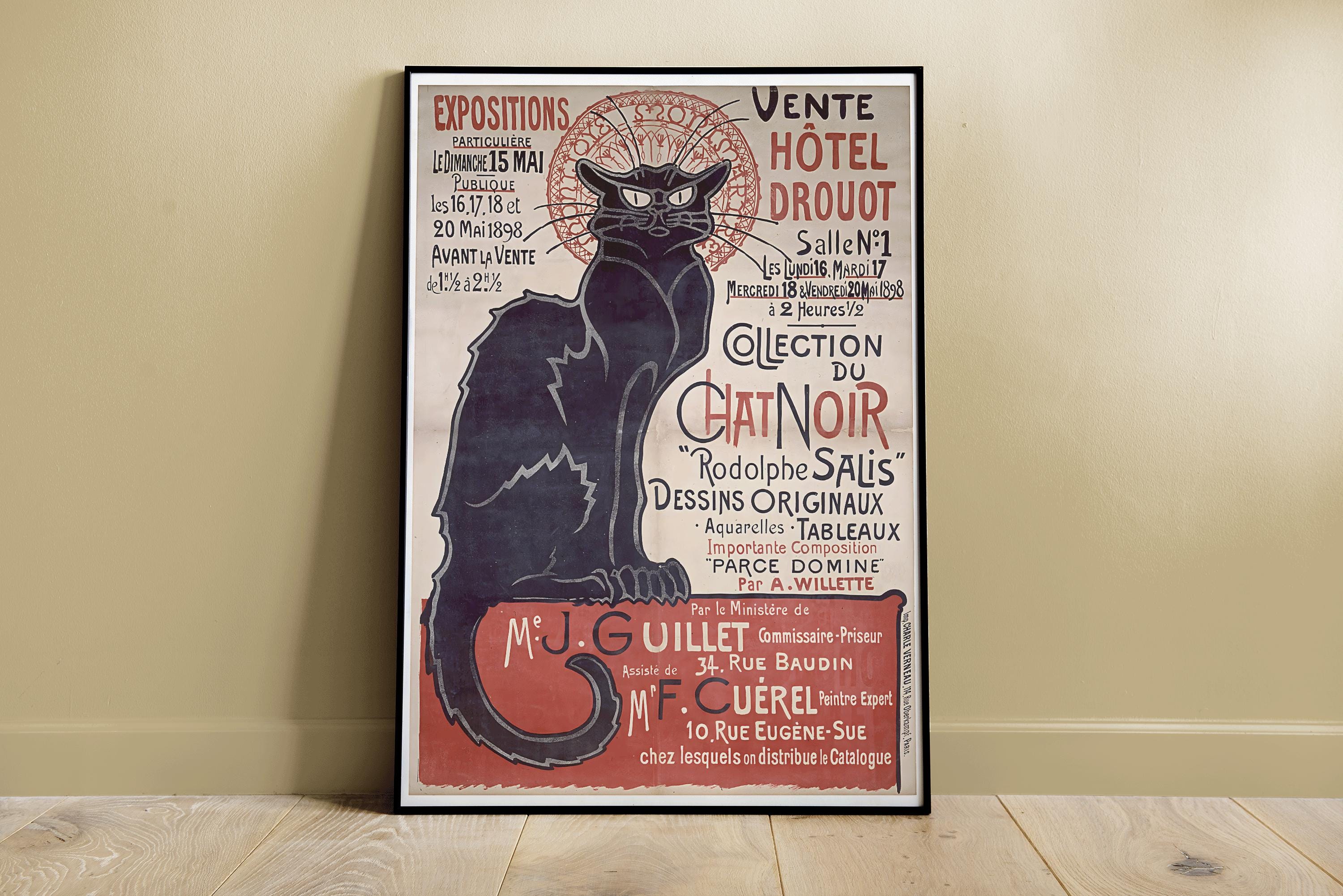 Le Chat Noir - Etsy