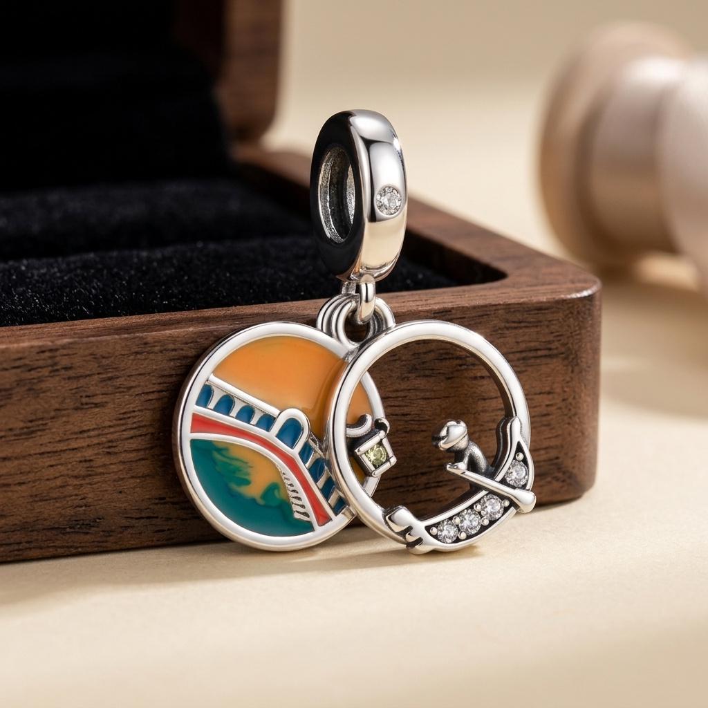 パンドラ ベネチア ゴンドラ チャーム S925 ALE イタリア購入 Pandora venice charms - Etsy 日本