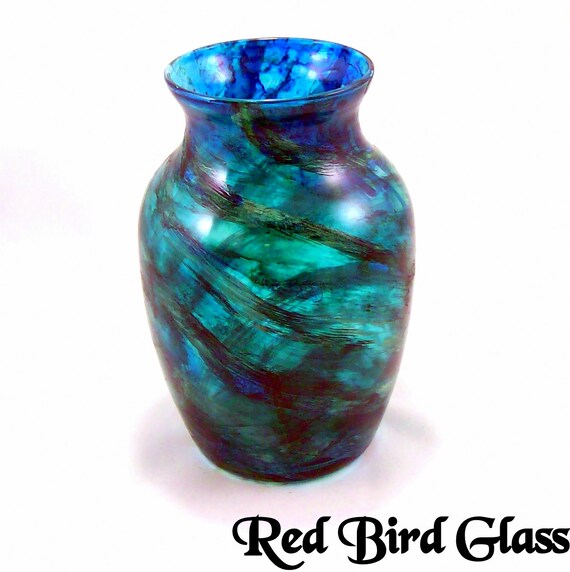 Items similar to Glass Vase on Etsy