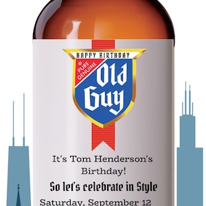 Chicago Style Beer Birthday Invitation Template