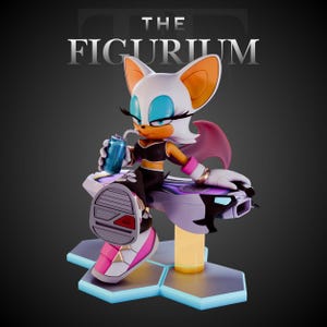 Rouge the bat figure - Etsy 日本