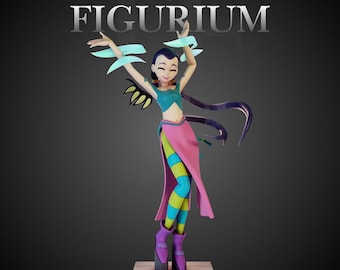 Hay Lin Figure | Handmade Resin Statue | 3D Printed Collectible | Gift for Collectors