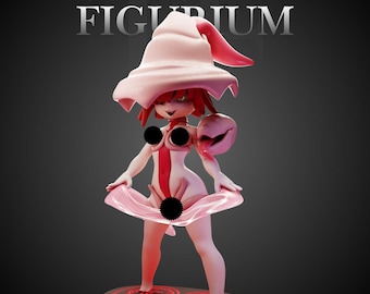 Tentacle Witch Figure | Handmade Resin Statue | 3D Printed Collectible | Gift for Collectors
