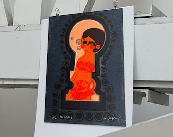 1975 Frederic Menguy French Signed Lithograph