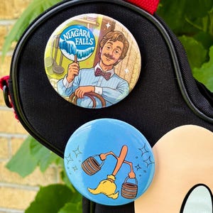 Carousel of Progress/Fantasmic | Pinback 3” Button