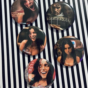 Obsession Nikki Horror Pinback Buttons